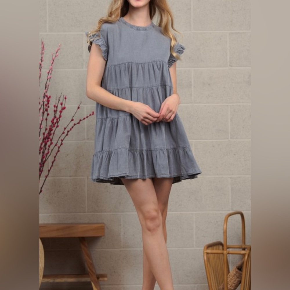 NWT FOTEISY babydoll dress